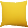 Federa cuscino per stampa sublimazione in poliestere giallo