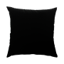 Federa cuscino per stampa sublimazione in poliestere nero