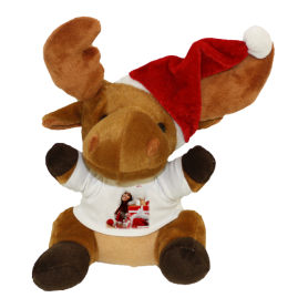 PELUCHE RENNA CON MAGLIETTA