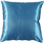 Federa cuscino per stampa sublimazione in poliestere raso azzurro